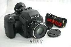 Pentax 645NII Medium Format SLR Film Camera with FA 75mm f2.8 120 film back#4070