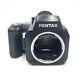 Pentax 645n Medium Format Film Camera 120 Film Back Holder Vintage
