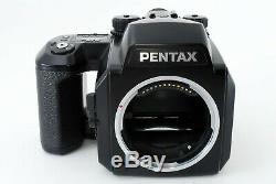 Pentax 645N Medium Format SLR Film Camera Body +120 Film Back Near Mint Japan