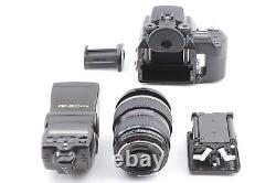 Pentax 645Nii Camera + FA 45-85mm f4.5 Lens 120 Film Back withFlash N MINT JAPAN