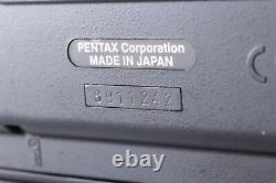 Pentax 645Nii Camera + FA 45-85mm f4.5 Lens 120 Film Back withFlash N MINT JAPAN