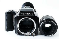 Pentax 645 Film Camera with SMC A 150mm F/3.5 & 120 Film Back Large Eyecup Exc++