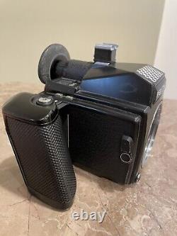 Pentax 645 Medium Format Film Camera Body with 120 Film Back & Grip Extras