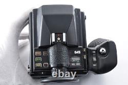 Pentax 645 Medium Format SLR Film Camera Body 220 film Back Exc+5 JAPAN #220738