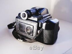 Pentax 645 medium format film camera with 75mm f/2.8 lens + back