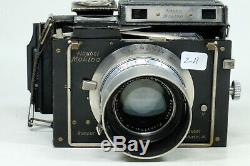 Plaubel Makina IIS camera with 10cm f2.9 Anticomar and roll film back