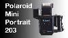 Polaroid Miniportrait 203 403 Stereo Instant Film Passport Camera Demonstration Review Thoughts