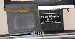 RARE Nikon F Speed Magny RF Polaroid Roll Film Back EXC 3.2x enlargement