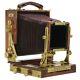 Rare! Wisner 5x7 Technical Wood Folding Field Camera With 4x5 Film Back / Mint