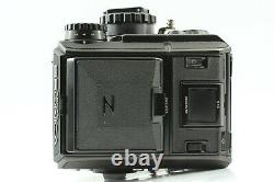 READ EXC+5 Bronica EC Black 6x6 Camera Body with Waist Finder Film Back JAPAN
