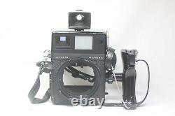 READ Mamiya Super 23 Press Film Camera 100mm F3.5 Lens 6x9 Film Back Finder Grip