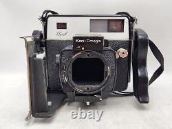 READ Vintage Rapid Koni Omega Medium Format Camera Body & 120 Film Back Only