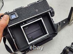 READ Vintage Rapid Koni Omega Medium Format Camera Body & 120 Film Back Only
