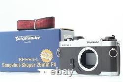 Rare No Damaged Back TOP MINT Box Voigtlander Bessa L Silver Film Camera JAPAN