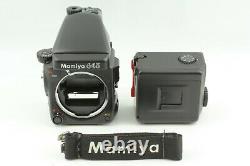 TOP MINT MAMIYA 645 Pro Medium Format Camera withAE Finder 120 Film Back Strap