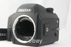 TOP MINT PENTAX 645NII N II Body With 120 Film Back Film Camera from Japan B007