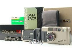 TOP MINT in BOX CONTAX T2 Point & Shoot 35mm Film Camera Data Back JAPAN 166