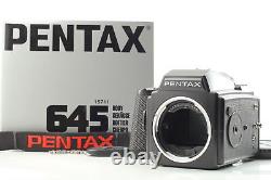 TOP MINT in BOX Pentax 645 Medium Format SLR Camera Body 120 Film Back JAPAN