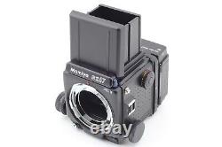 TOP MINT in Box? Mamiya RZ67 Pro II WLF Film Camera + 120 Film Back From Japan