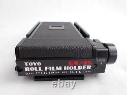 TOYO 69/ 45 roll film back (6x9cm 6x9 holder for 4x5' TOYO camera 8033-02419)