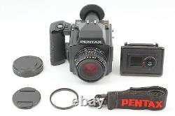 Top MINT Pentax 645 Film Camera A 75mm F2.8 Lens 120 Back Strap From JAPAN