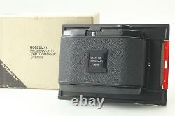 Top MINT in Box Horseman 8EXP 120 Roll Film Back Holder 6x9 For 4x5 From JAPAN
