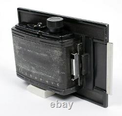 Universal Graflex 22 6X6 120 roll film film for any 4X5 graflock camera bin #2