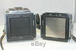 Vintage HASSELBLAD 500C Film Camera Zeiss 80mm Planar lens A12 Back Meter Knob