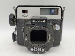 Vintage Koni Omega Rapid Medium Format Camera Body & 120 Film Back Only READ