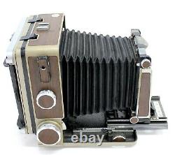 Wista 45 45D 4x5 Large Format Camera with Roll Film & Cut Film Back Holder