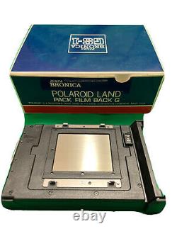ZENZA BRONICA Polaroid Land Pack Film Back G for GS-1