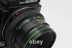 Zenza Bronica ETRS FILM CAMERA with Zenzanon EII 75mm Lens, Film Back & Viewfinder