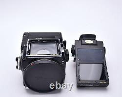 Zenza Bronica ETR Medium Format Film Camera AE-II Finder 120 & 220 Backs (#7497)
