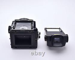 Zenza Bronica ETR Medium Format Film Camera AE-II Finder 120 & 220 Backs (#7497)