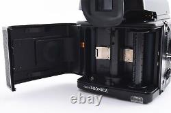 Zenza Bronica GS-1 6x7 Camera Body AE Finder with 120 film Back JAPAN Read Z1354